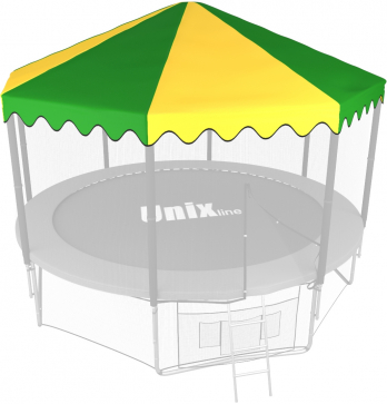 Крыша для батута UNIX Line 10 ft Green - 1